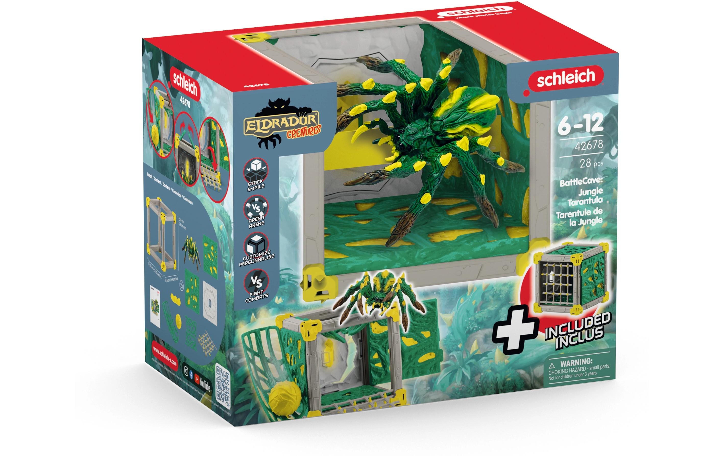 Spielfigurenset BattleCave DschungeltarantelDetailreiches Spielset für spannende Abenteuer