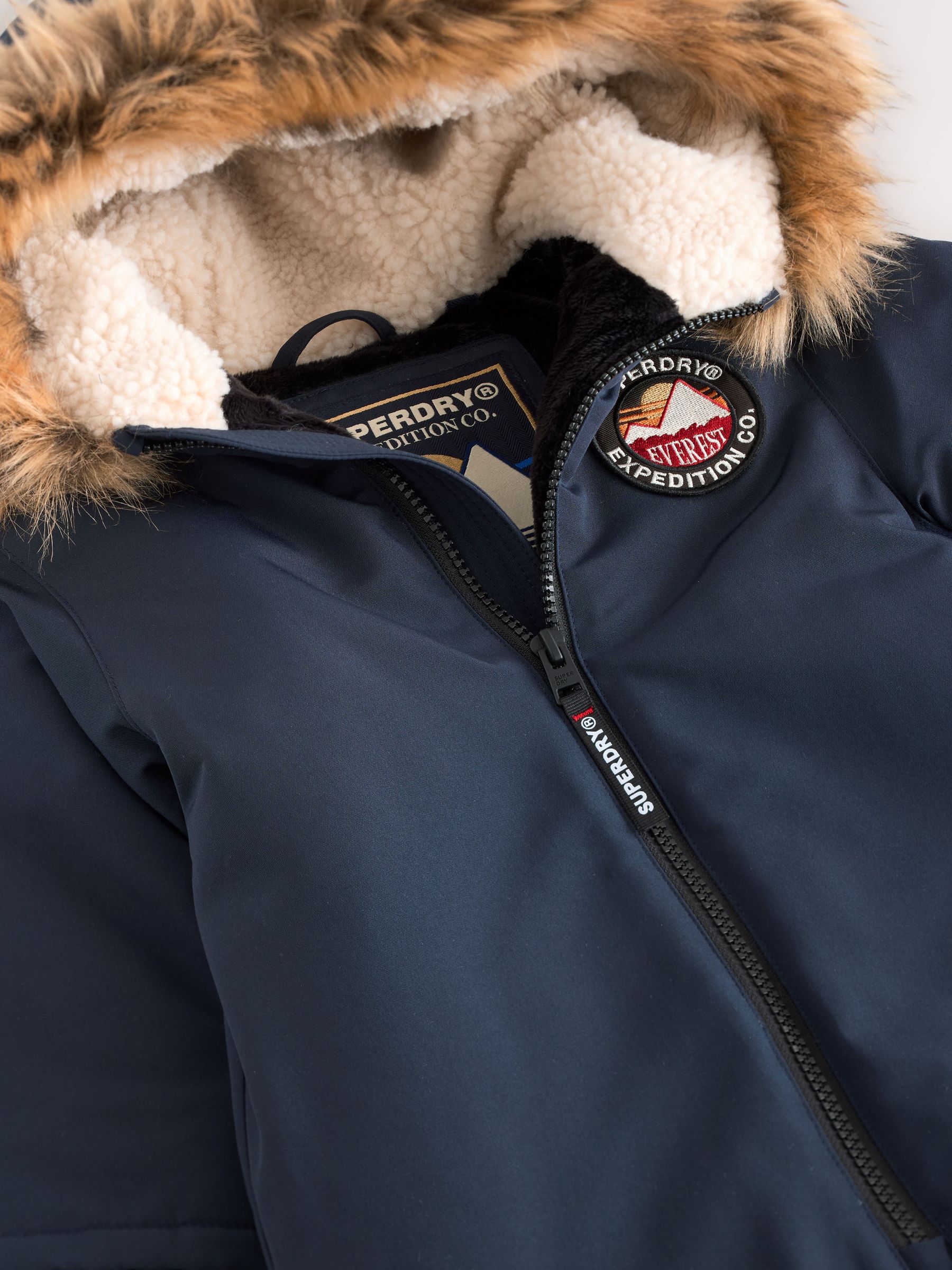 Marineblauw - Superdry Everest sneeuwpak