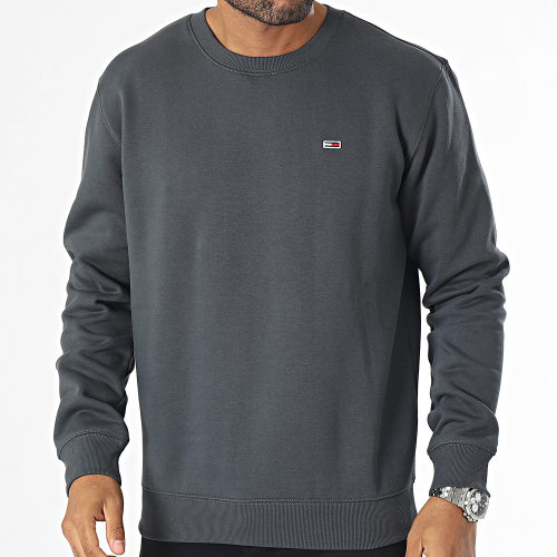 Sweat Crewneck Regular Fleece 9591 Gris Anthracite