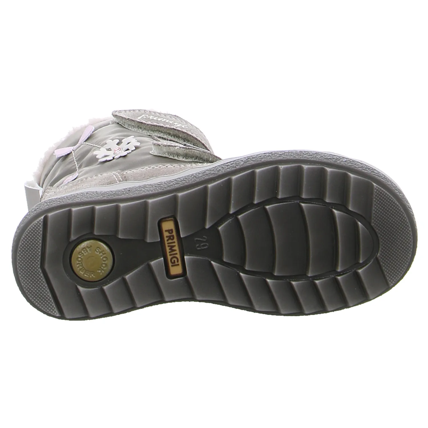 PRIMIGI Kleinkinder-Snowboot  Membran Taupe Textil  Winterstiefel
