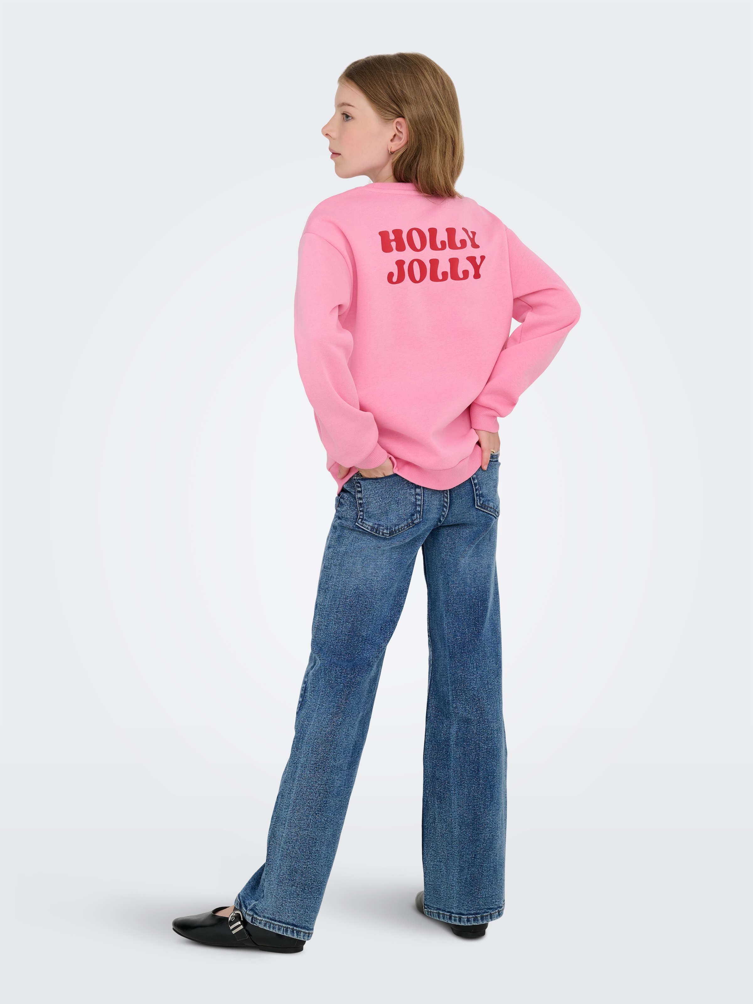 KIDS ONLY Sweatshirt »KOGZENJA LIFE XMAS BOXY L/S BOX SWT«