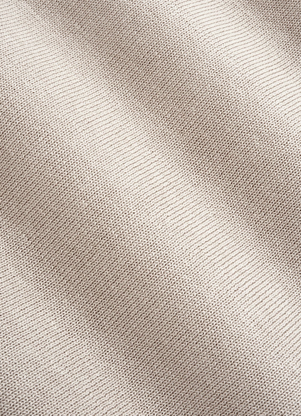 Polo sans boutons taupe clair