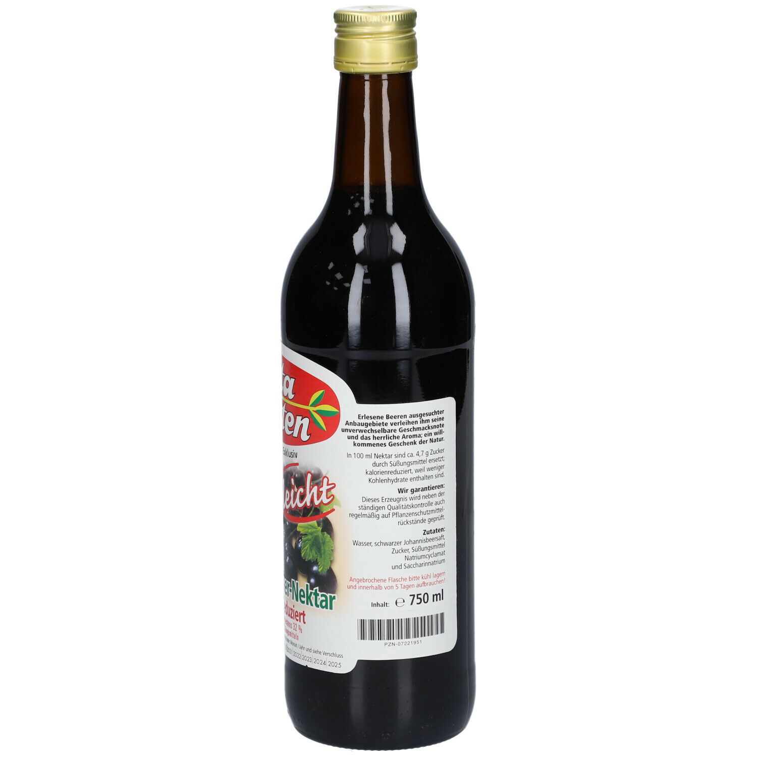 Vitagarten Schwarze Johannisbeere Diätnektar
