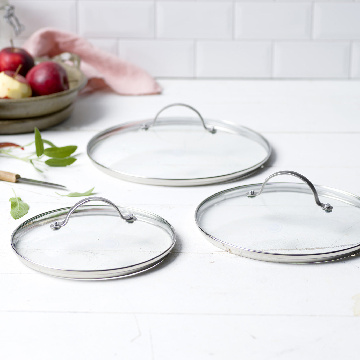 Greenpan Glazen Deksel Ã 30 cm