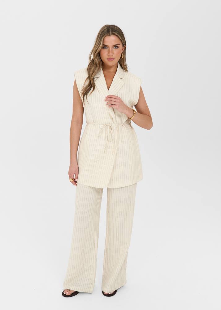 Livia gilet beige