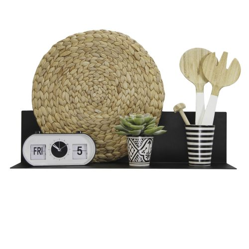 Wandplank magnetisch large zwart