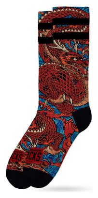 Shenron - Chaussettes Graphiques Techniques Coolmax - Cyclisme  Running et Sport