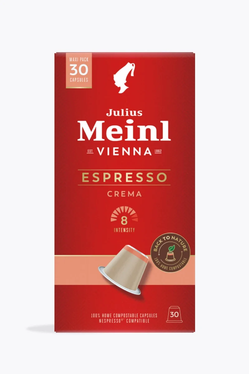 Julius Meinl Inspresso Espresso Crema 30 Kapseln Nespresso® kompatibel