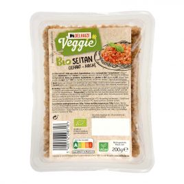 Delhaize Biologische gehakt seitan (voor uw eigen risico, geen restitutie mogelijk)