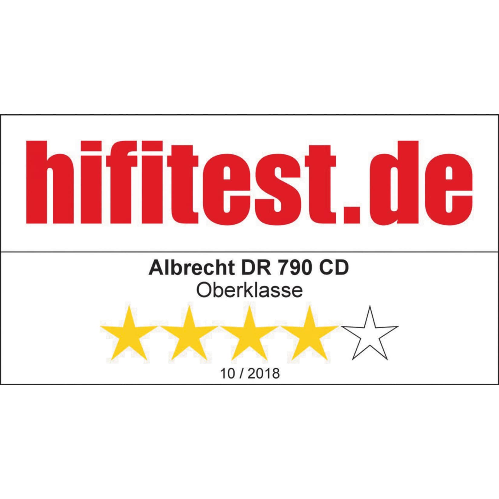 Albrecht DR 790 CD Digitalradio DAB+ mit CD Spieler