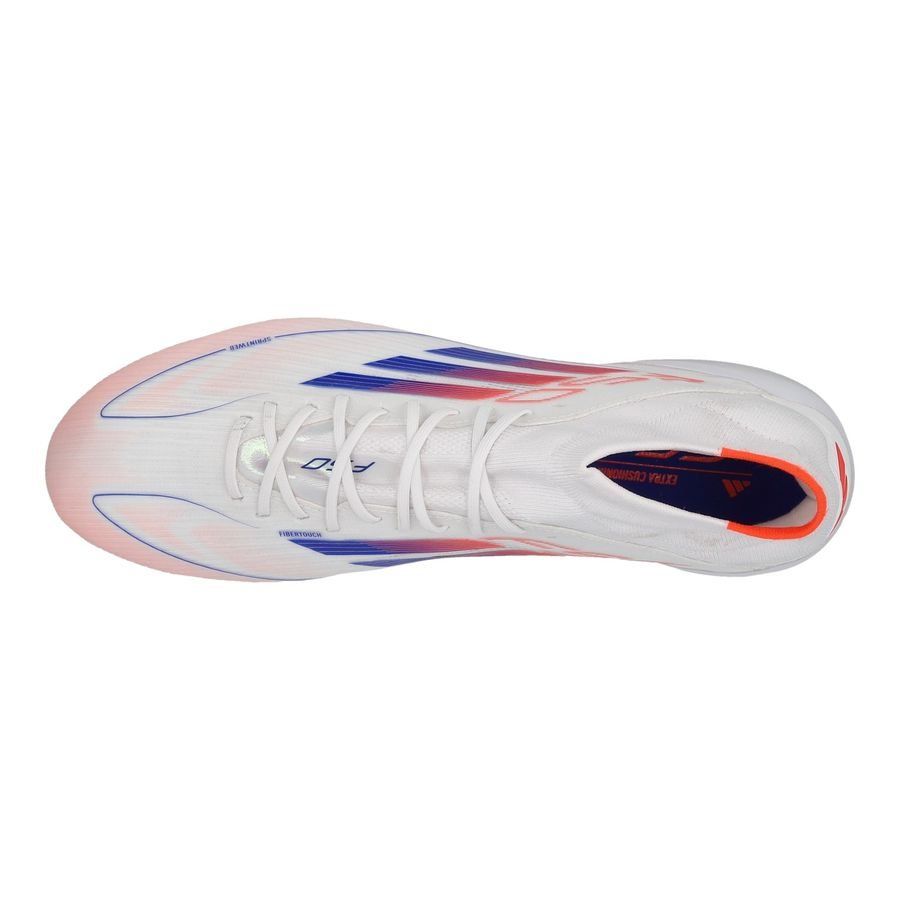 adidas F50 Elite Mid FG Advancement - Blanc/Rouge/Bleu Femme