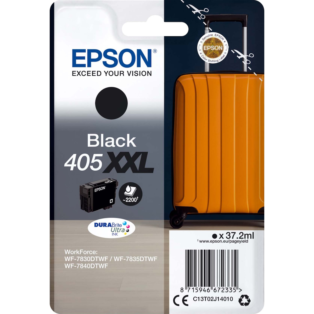 EPSON 405XXL blekkpatron (sort)