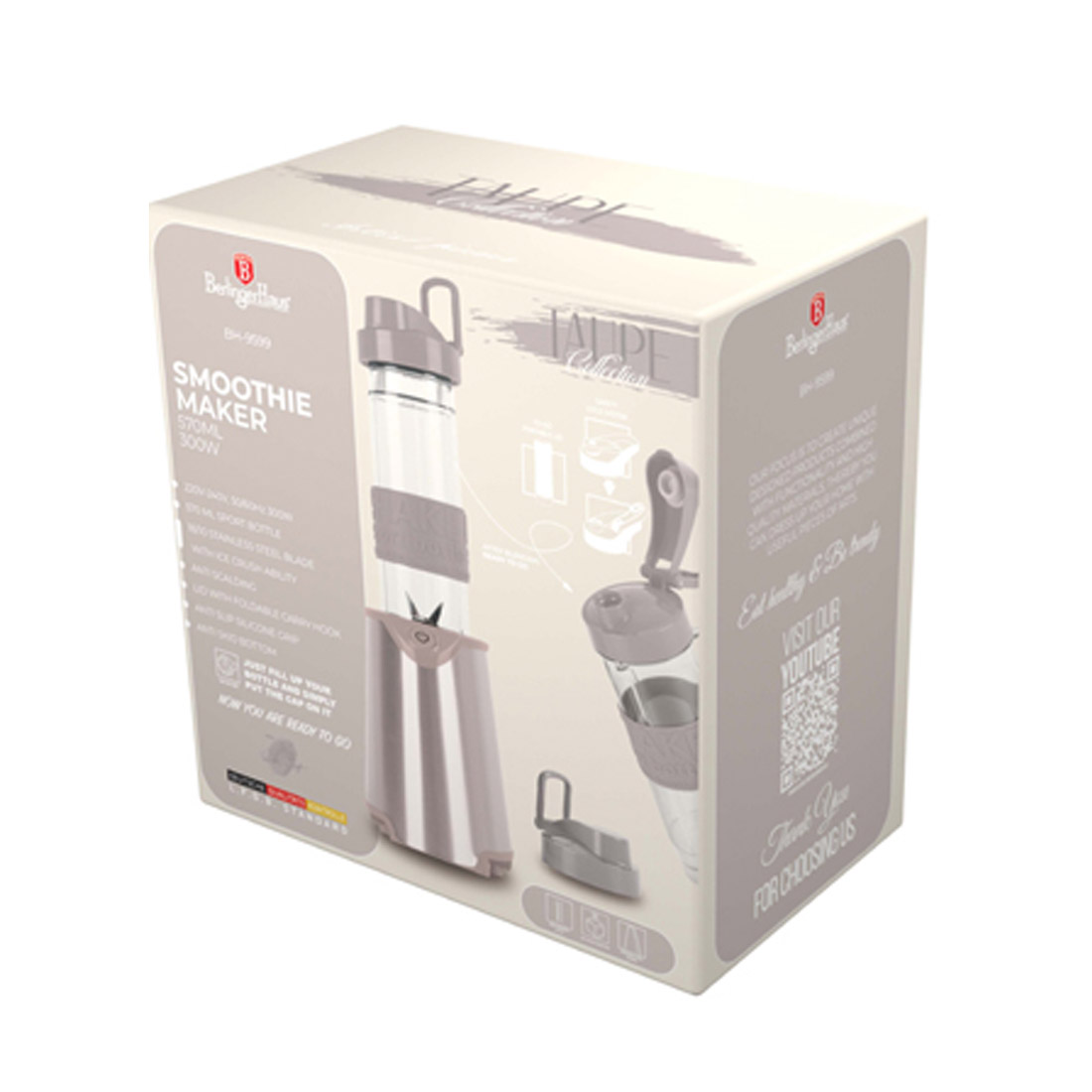 Berlinger Haus Smoothie Maker matt Taupe Collection