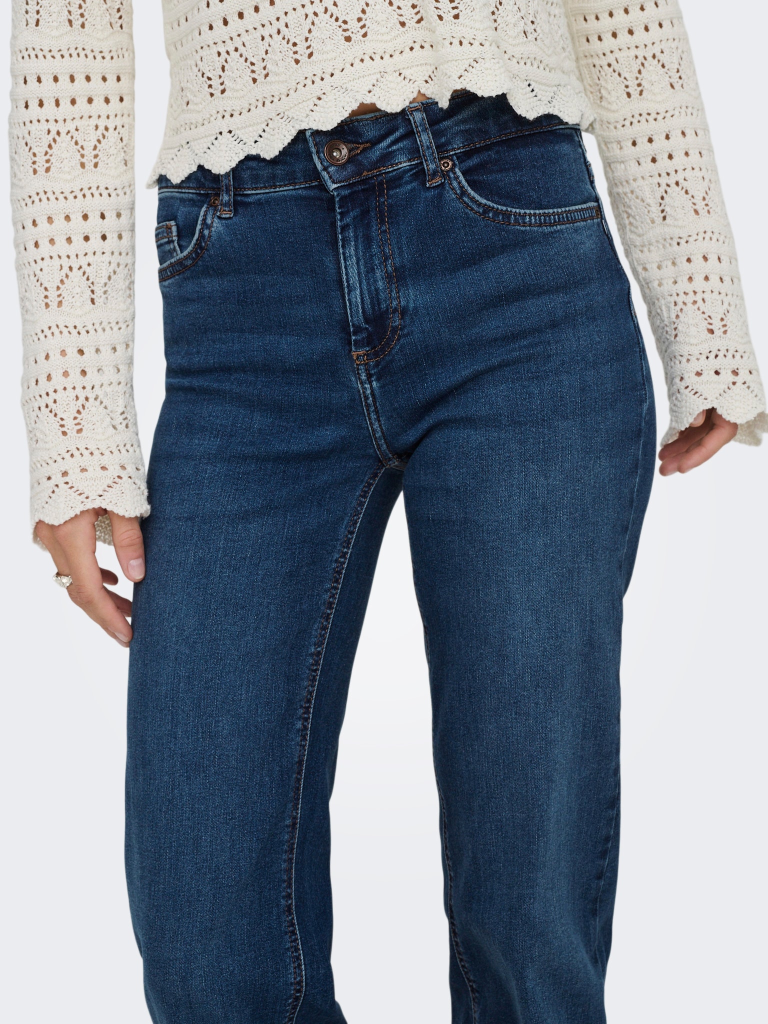 ONLY Straight-Jeans »ONLBLUSH MID STRAIGHT DNM TAI021 NOOS«
