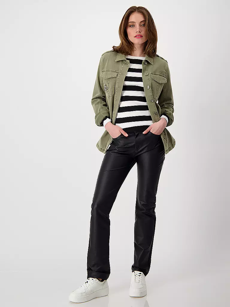 MONARI Overshirt grün