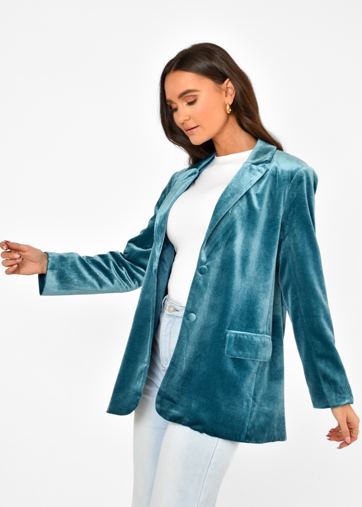 Cleo blazer blauw