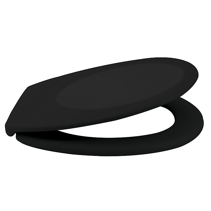 Abattant WC Spirella Neela en Duroplast coloris noir mat