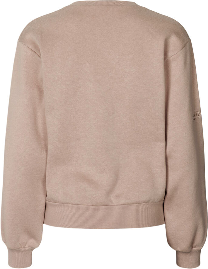 Carite Round Neck sweatshirt Pink