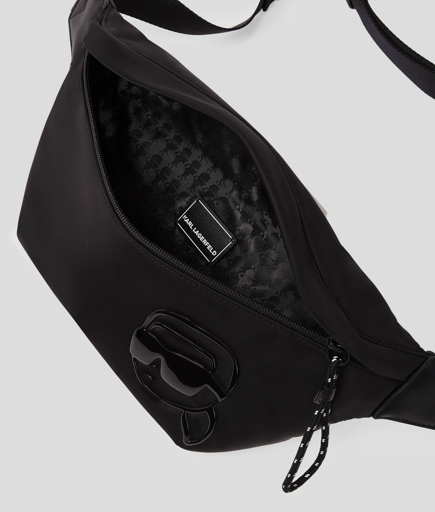 SAC À CEINTURE EN NYLON IKON K - Noir
