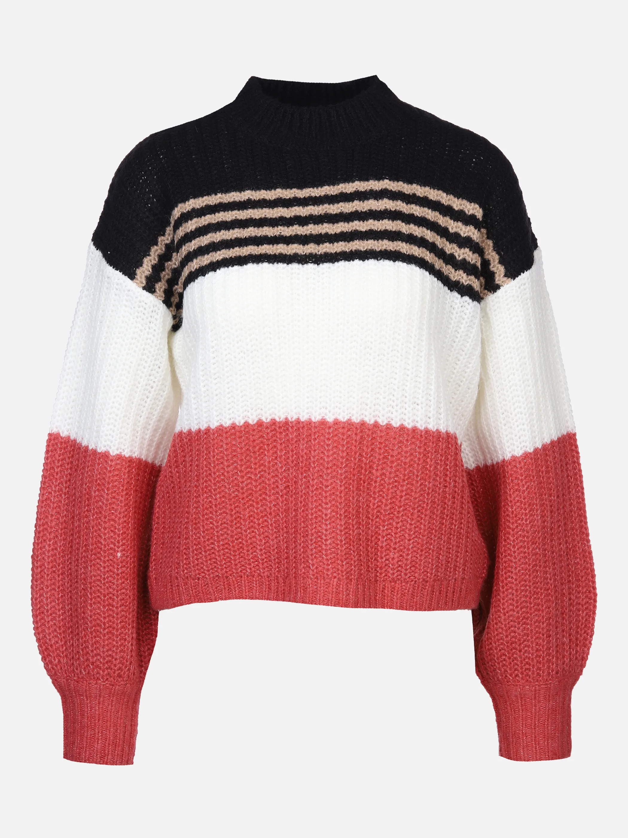 Damen Strickpullover mit Streifen