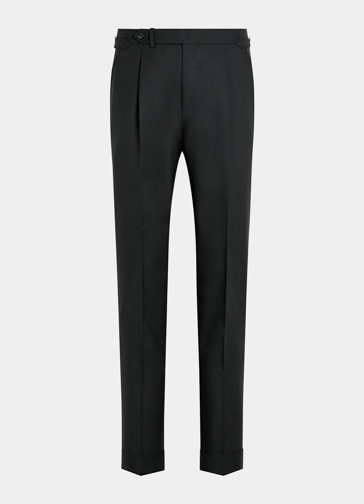 Pantalon Slim Leg Tapered vert foncé