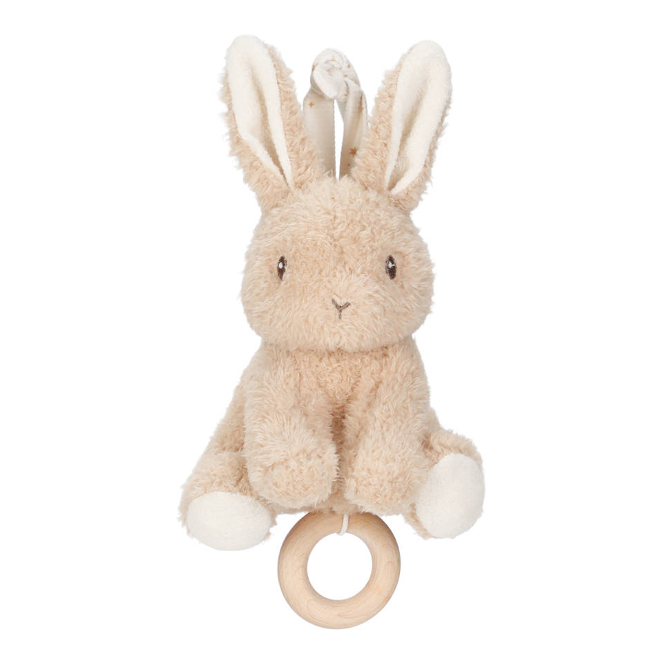 Little Dutch Newborn Naturals muziekdoosje baby bunny