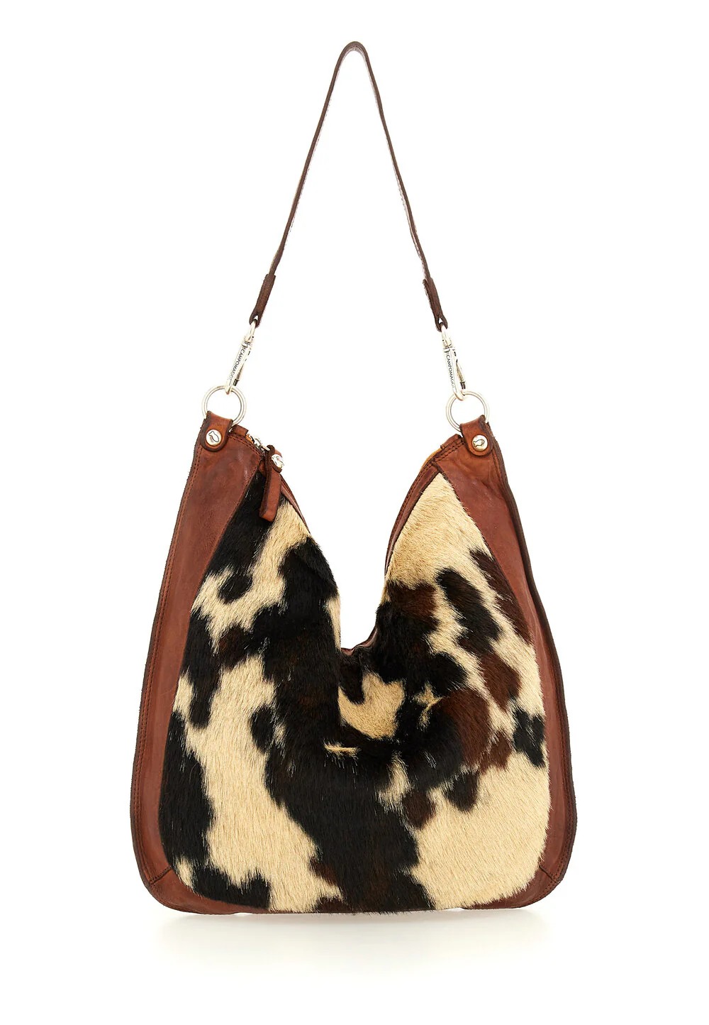 Campomaggi  Cow skuldertaske - cognac