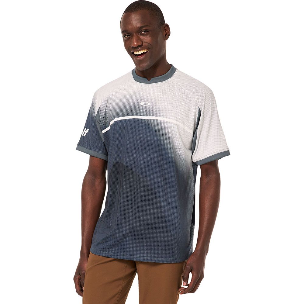 Oakley SAND CAMO - Polo Homme dark slate