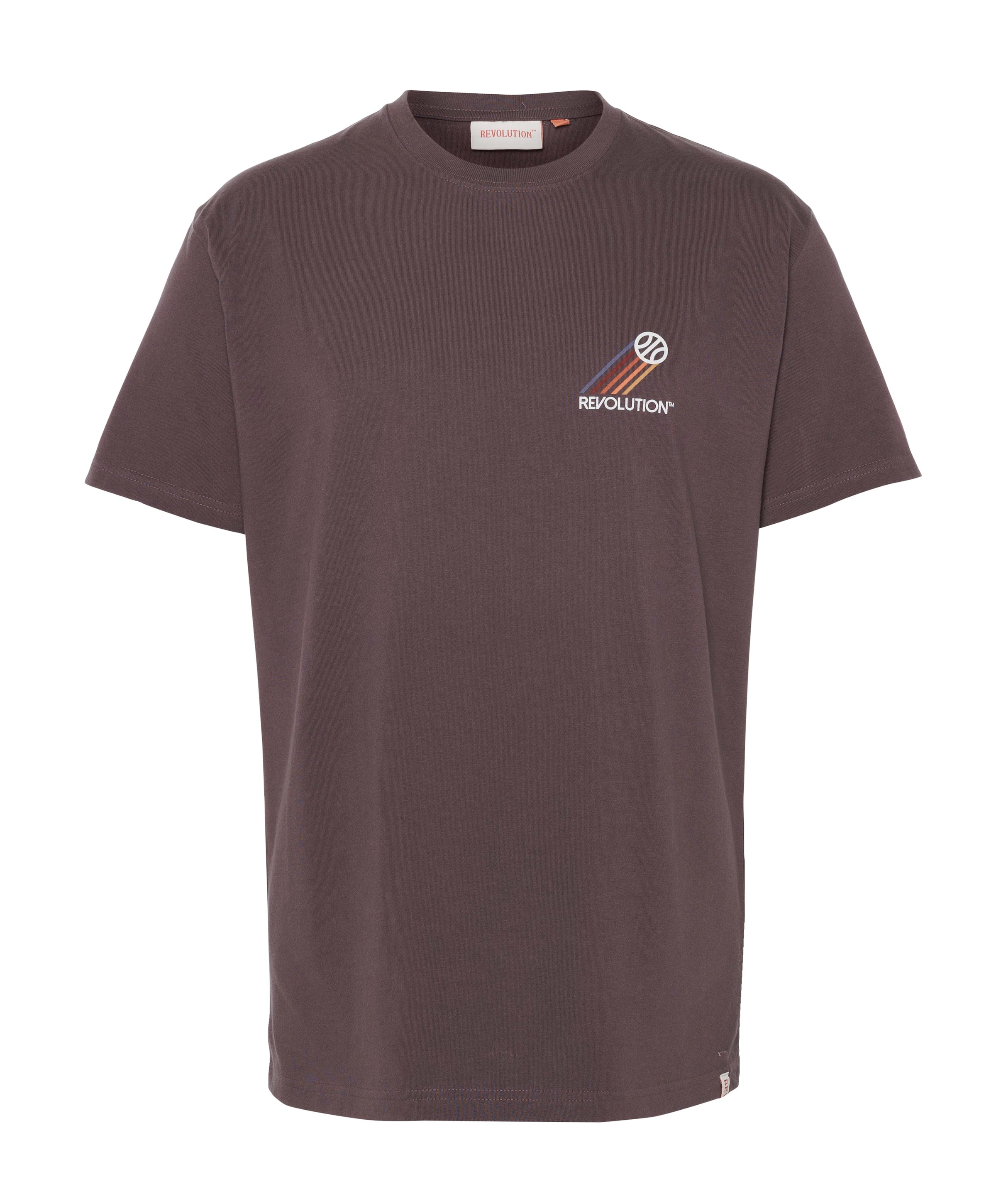 Revolution Heren T-shirt paars