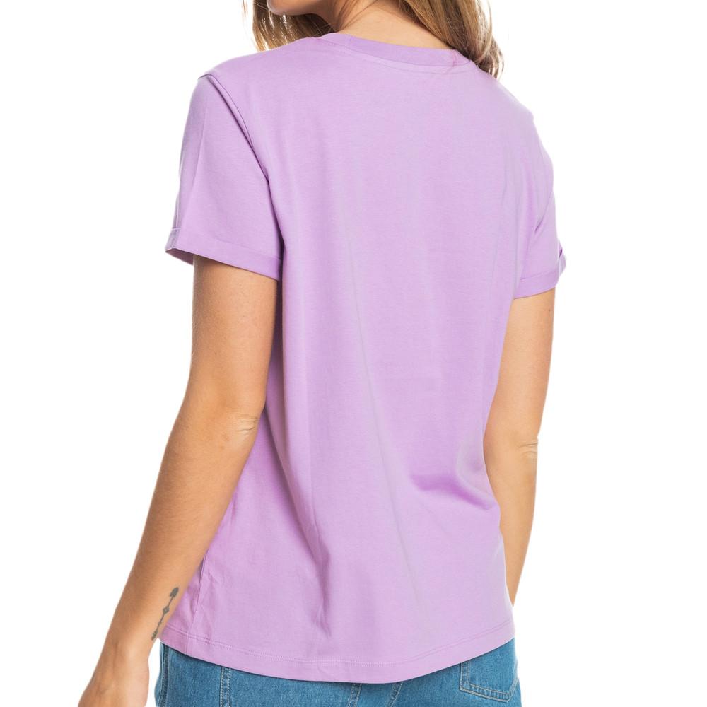 Roxy T-shirt Mauve Femme Roxy Noon Ocean