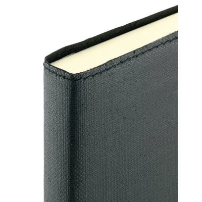 Notizbuch Leder und Büchertuch, A5