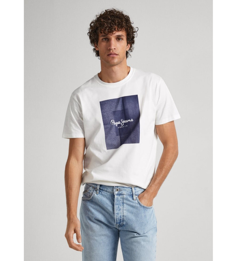 Camiseta branca Pepe Jeans Welsch
