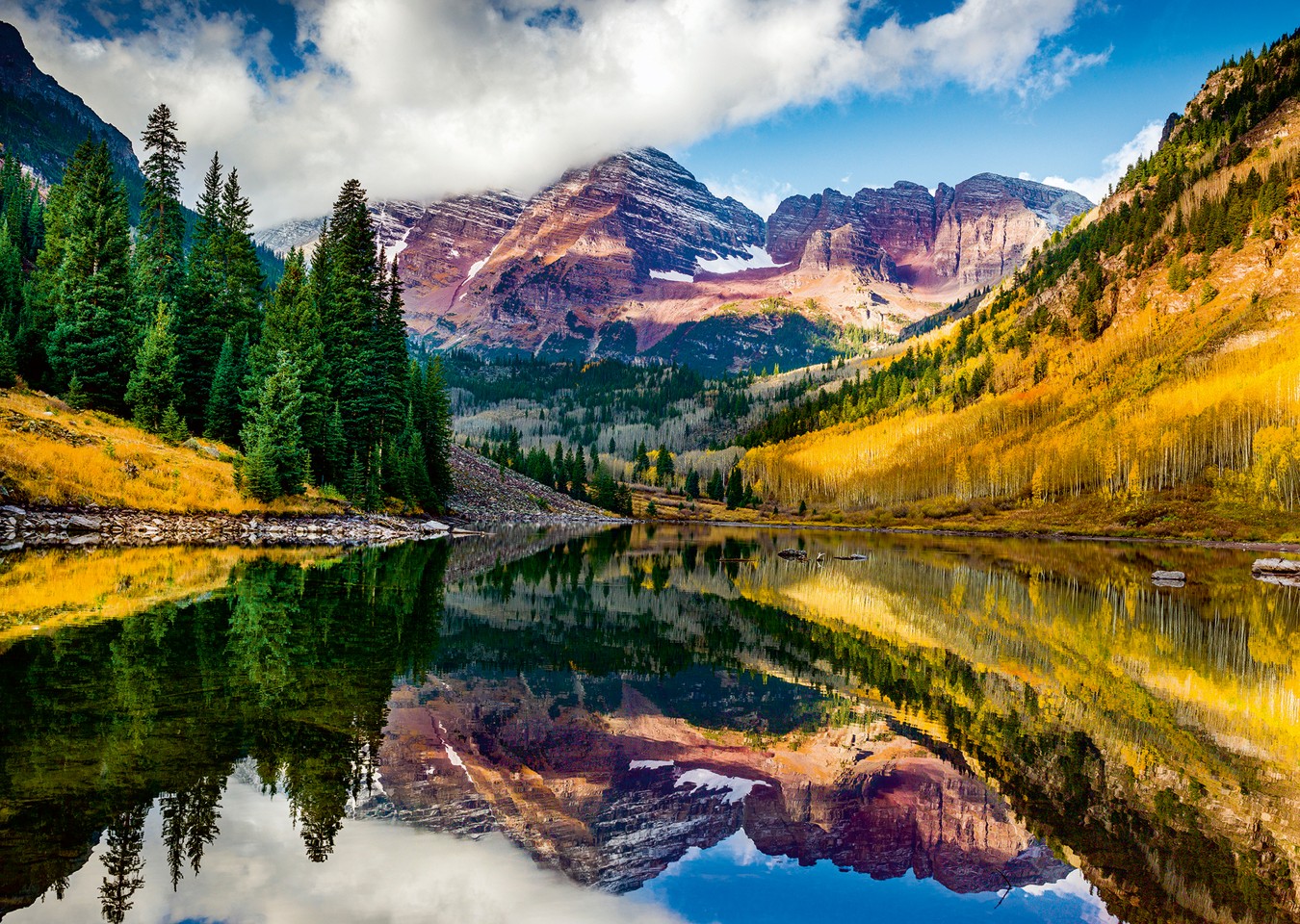 Ravensburger - Puslespil Aspen, Colorado 1000 brikker