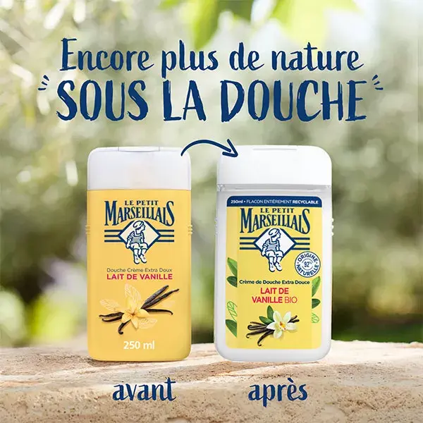 Le Petit Marseillais Gel Douche Lait de Vanille 250ml
