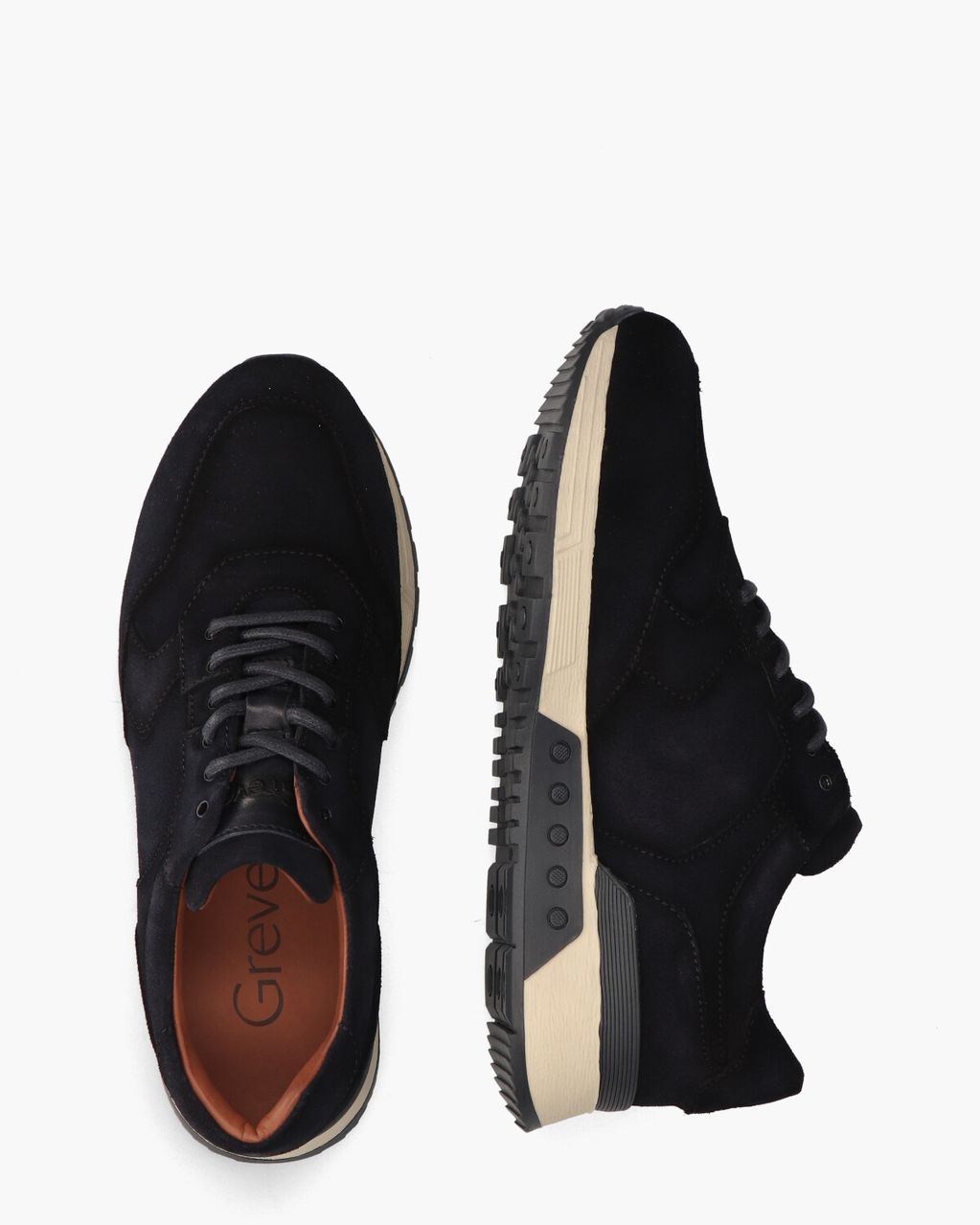 Greve Haarlem Donkerblauw Herensneakers