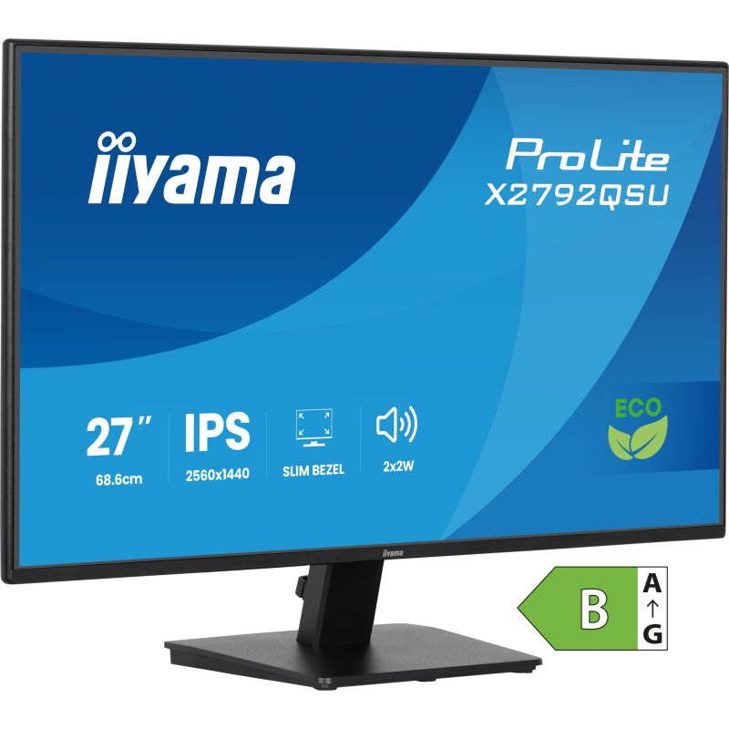 iiyama ProLite X2792QSU-B1 écran plat de PC 68,6 cm (27