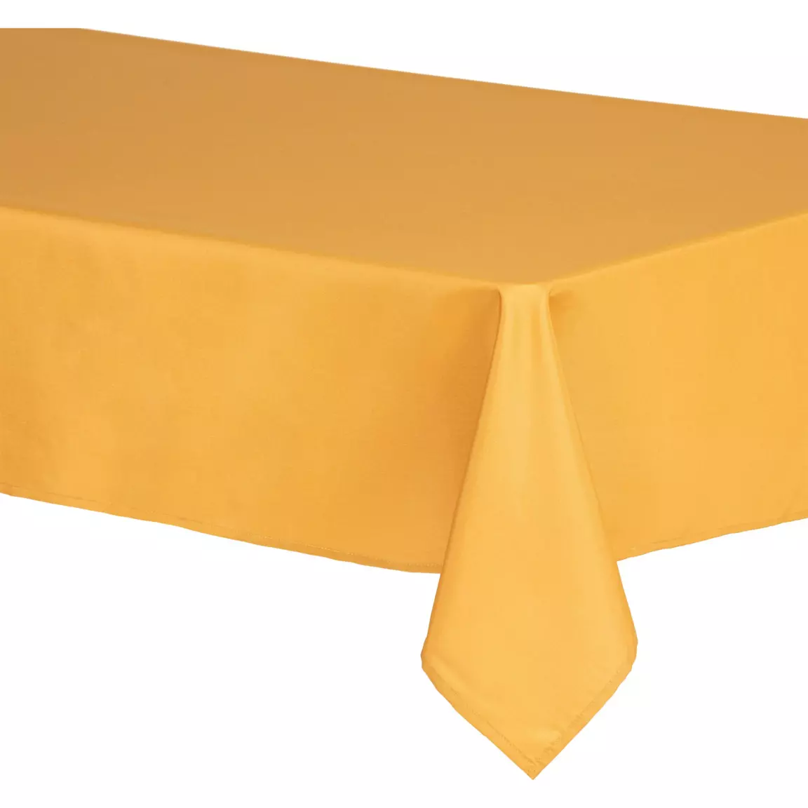 Nappe rectangulaire anti tache (140 x 240 cm) Mina Jaune ocre