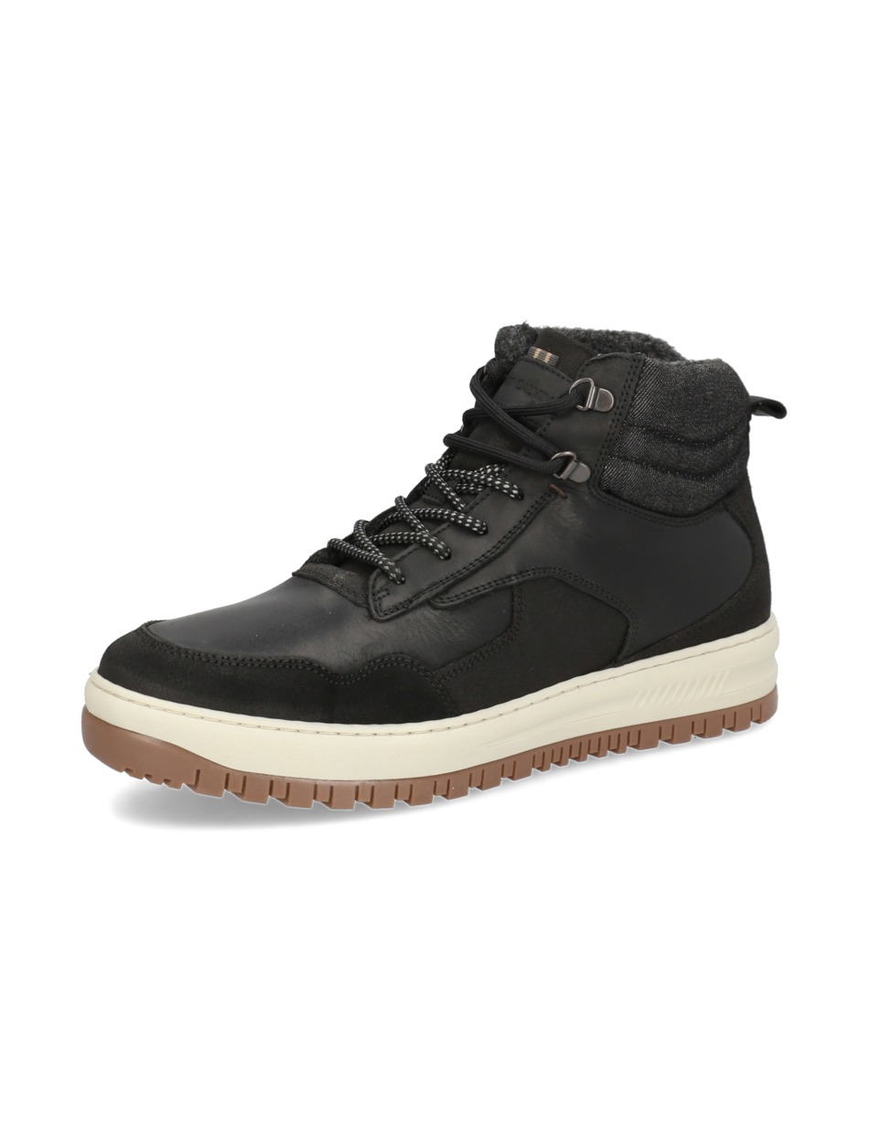Lederkombination Sneaker Mid Cut