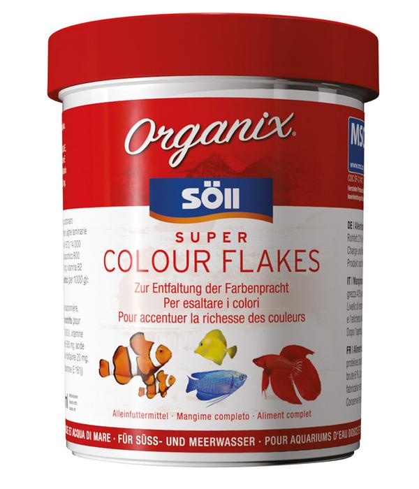 Söll Fischfutter Organix Super Colour Flakes
