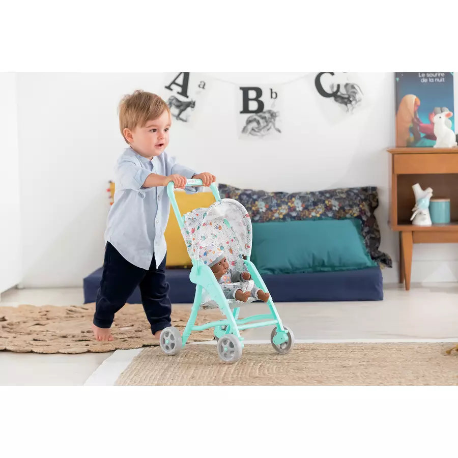 Corolle® Mon Petit Zubehör - Puppenbuggy blau