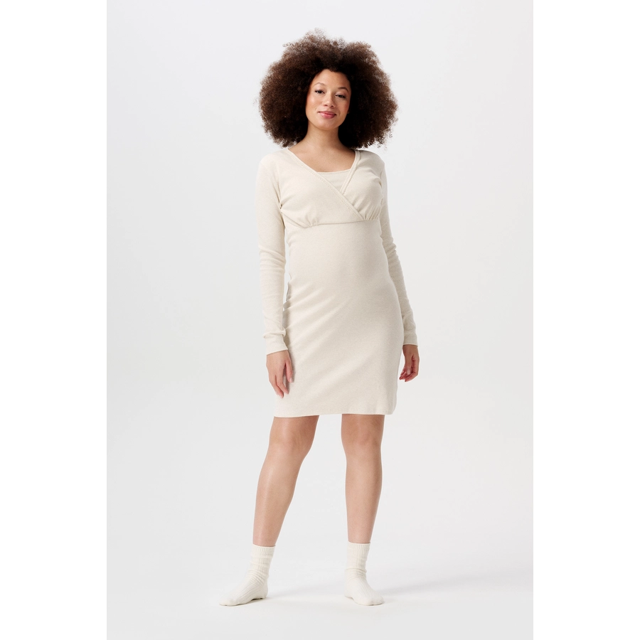 Noppies Still-Nachtkleid Alisa Oatmeal
