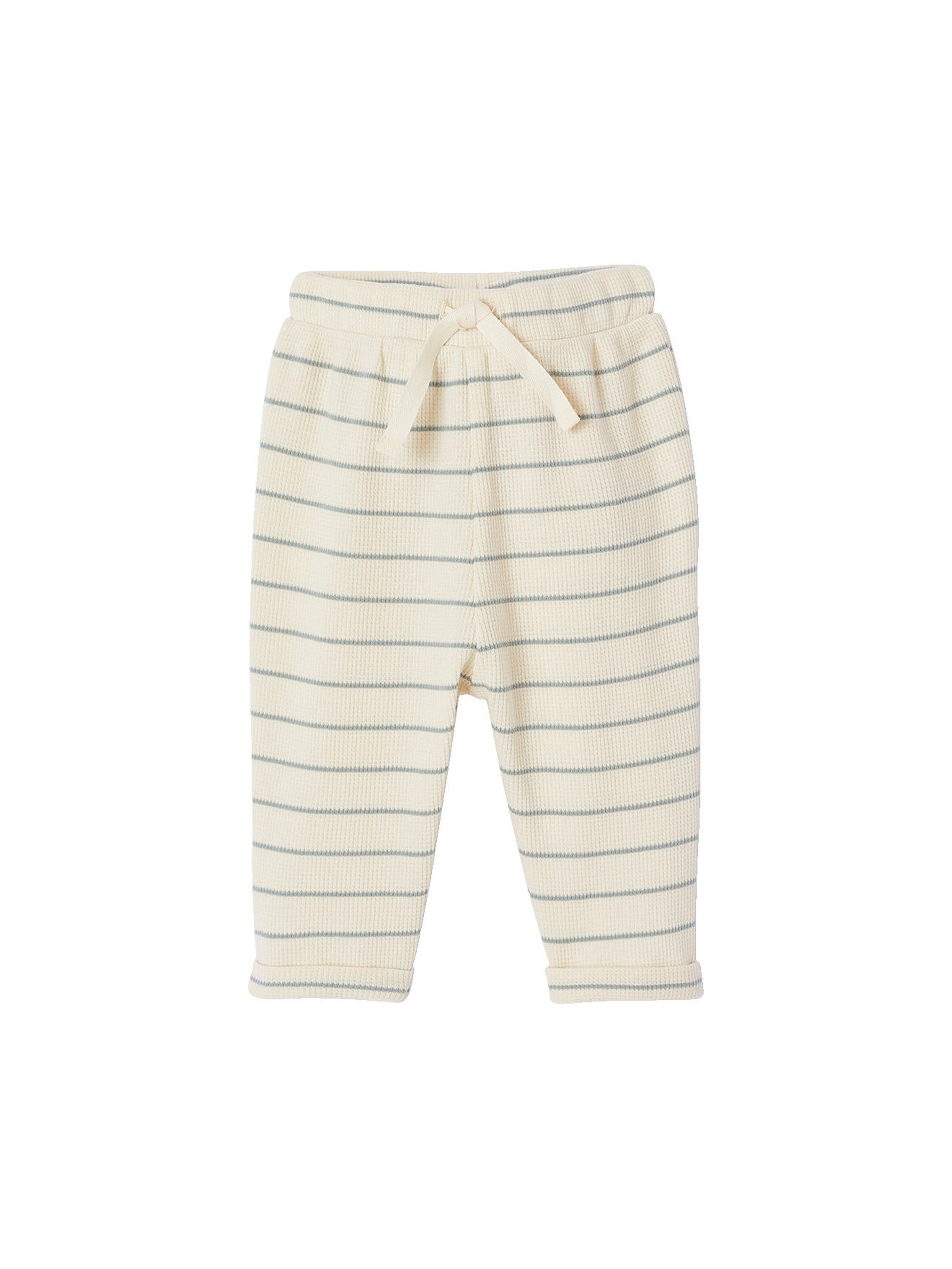 Vertbaudet Bio-Kollektion: Baby-Set aus Jacke und Hose für Neugeborene wollweiß