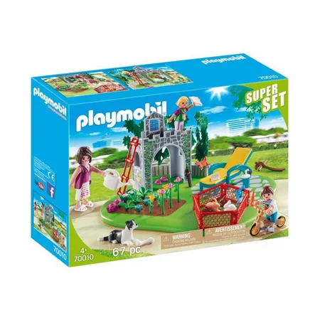 PLAYMOBIL® 70010 SuperSet Familiengarten
