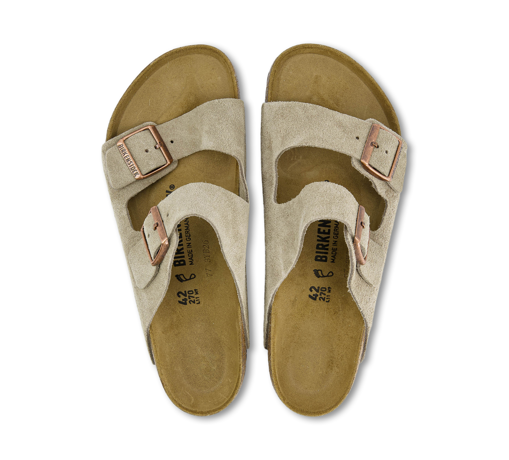Birkenstock ARIZONA beige/taupegrau