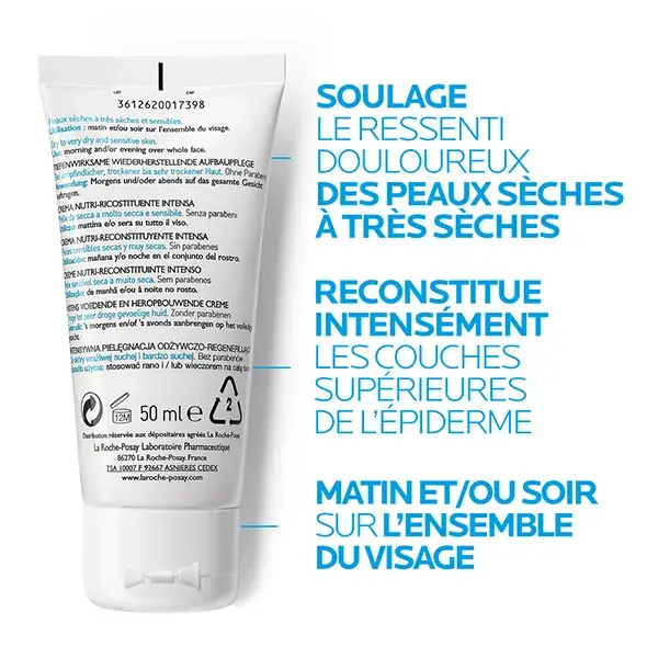 Creme Hidratante Intenso Nutritic da La Roche-Posay 50ml