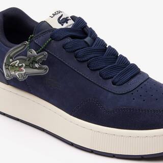 Sneakers Ace Clip femme en cuir Holiday Capsule Sneakers - Bleu - Lacoste - Femme