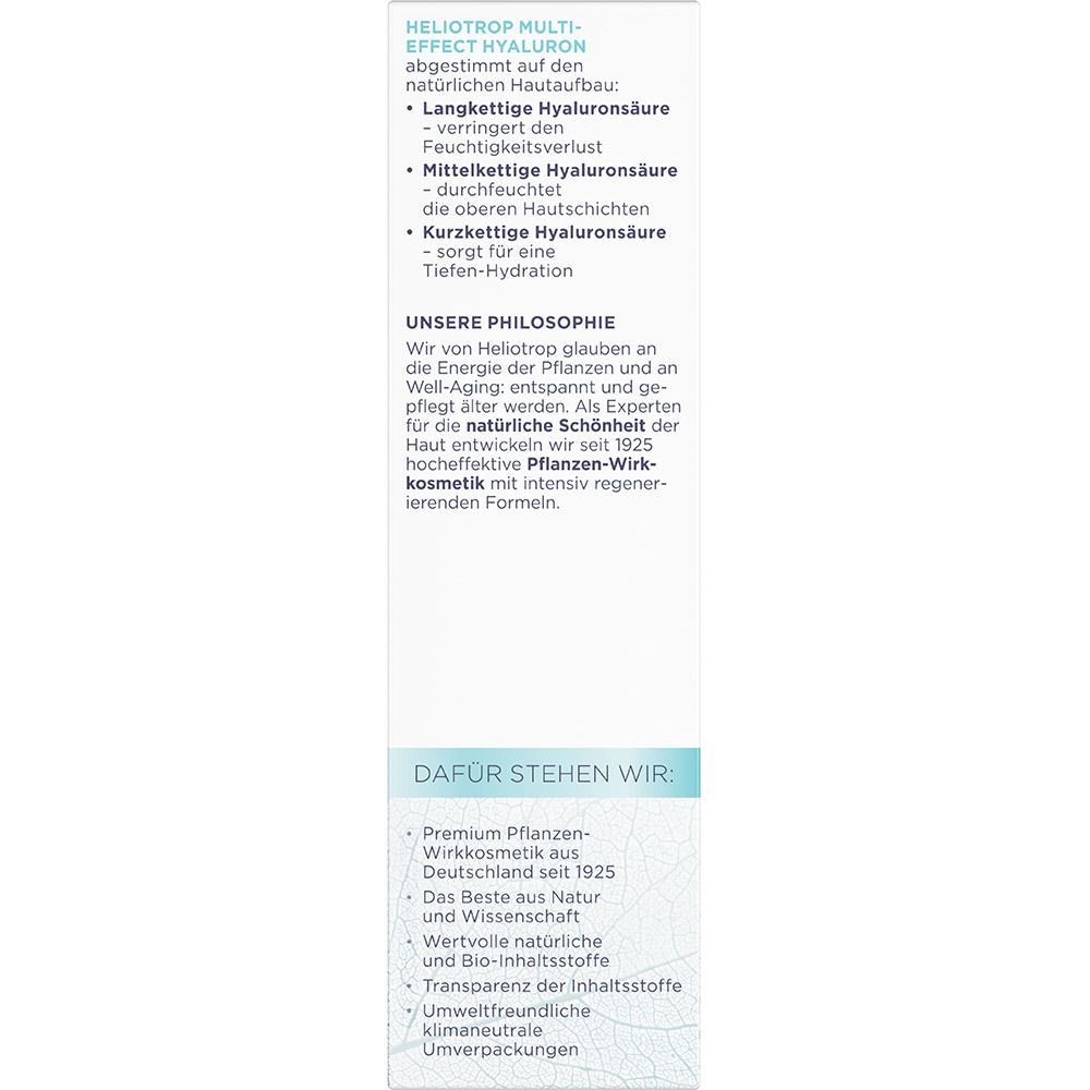 Heliotrop ACTIVE HYALURON Multi-Perform Hyaluron Serum