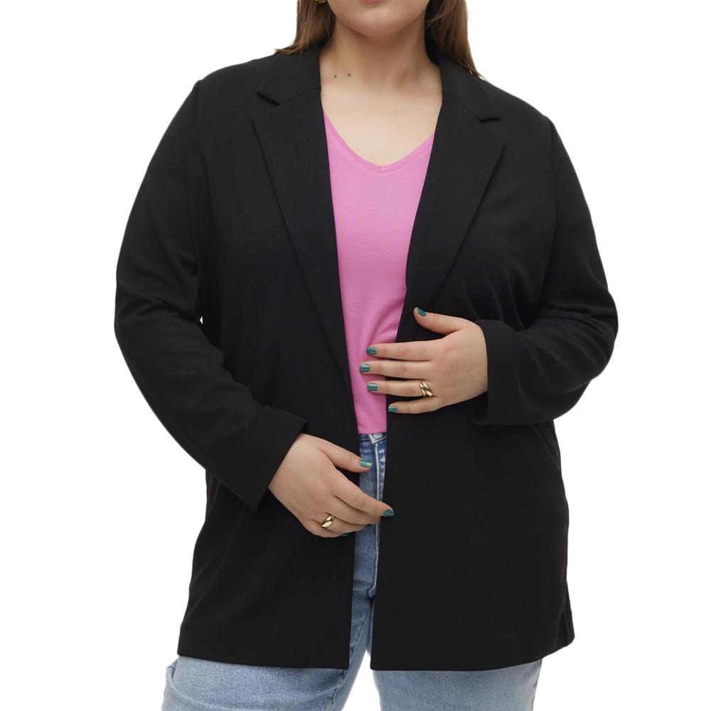 Vero Moda Blazer Noir Femme Vero Moda Curve Liva