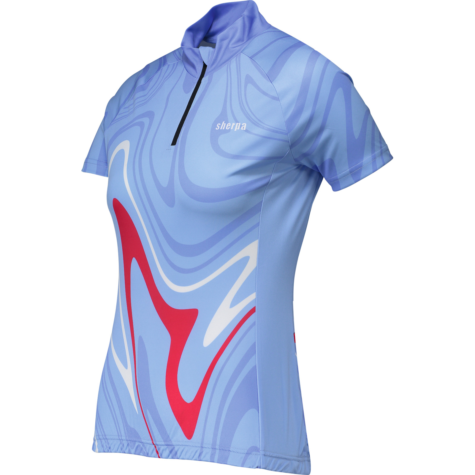 Sherpa Damen-Velotrikot Sarnaya M, weiss