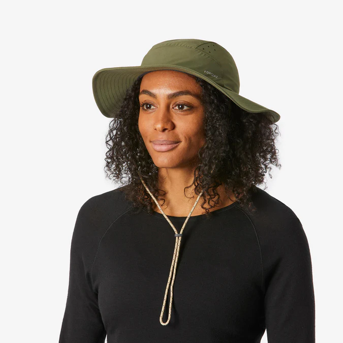 Decathlon Forclaz - Chapéu Forclaz Adulto com Proteção UV